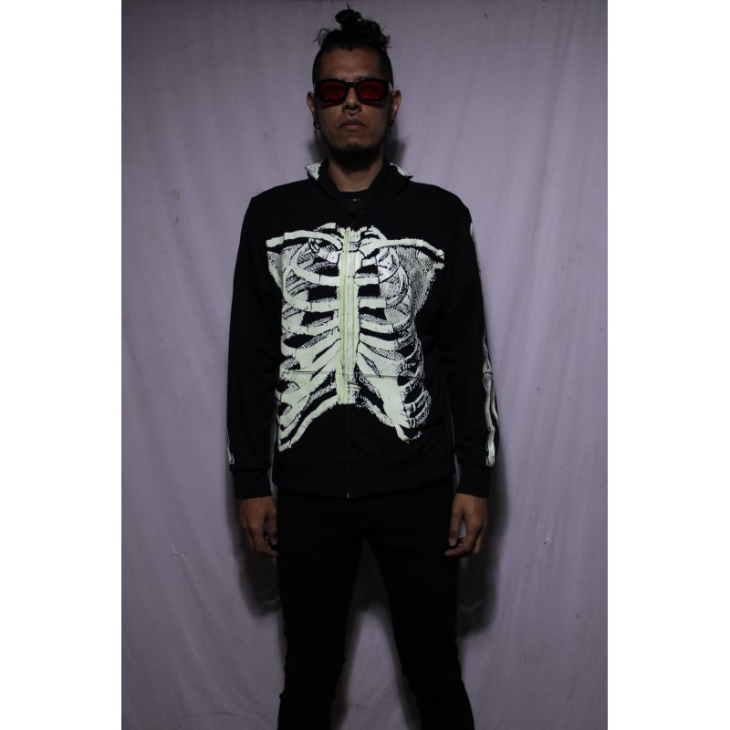 sudadera de esqueleto