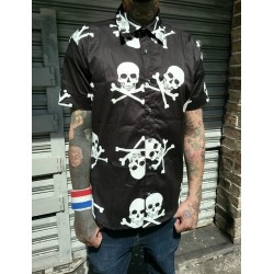 Camisa hombre Serie Calavera Pirata