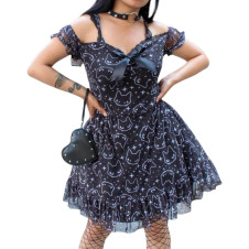 Vestido Eileen Mesh Gatos...