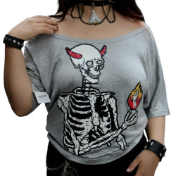 Blusa de Seguros Esqueleto...