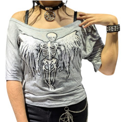 Blusa de Seguros Esqueleto...