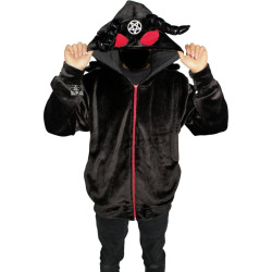Sudadera Peluche Baphomet