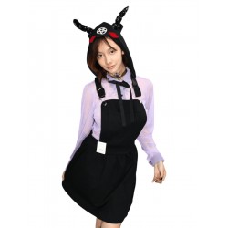Overol Gato Capucha Baphomet