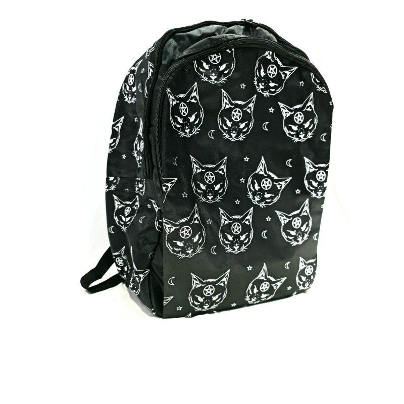 Mochila Gato Pentagrama Mochila Gato Pentagrama