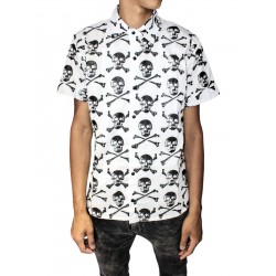 Camisa Hombre Serie Cráneo...