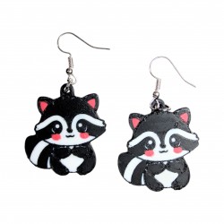 Aretes Mapache