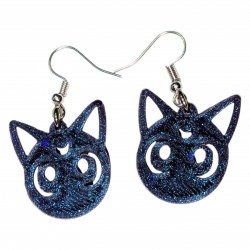 Aretes Gato Moon