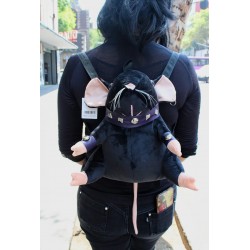 Mochila Peluche Rata