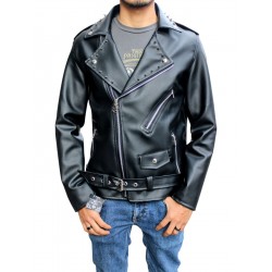 Chamarra Biker Grueso Hombre P