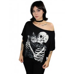 Blusa Azúcar El gato y yo