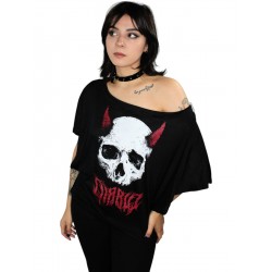 Blusa Azucar Craneo Cuernos...