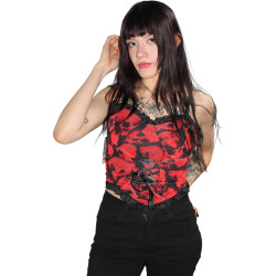 Top Brenna Mesh Cráneos...