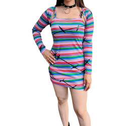 Vestido Conjunto Chucky Púas
