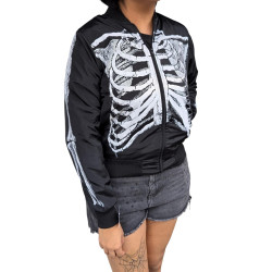 Bomber Dama Esqueleto