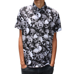 Camisa Byron Craneo Catacumbas