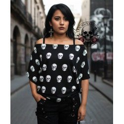 Blusa Azúcar Serie Craneo V+V