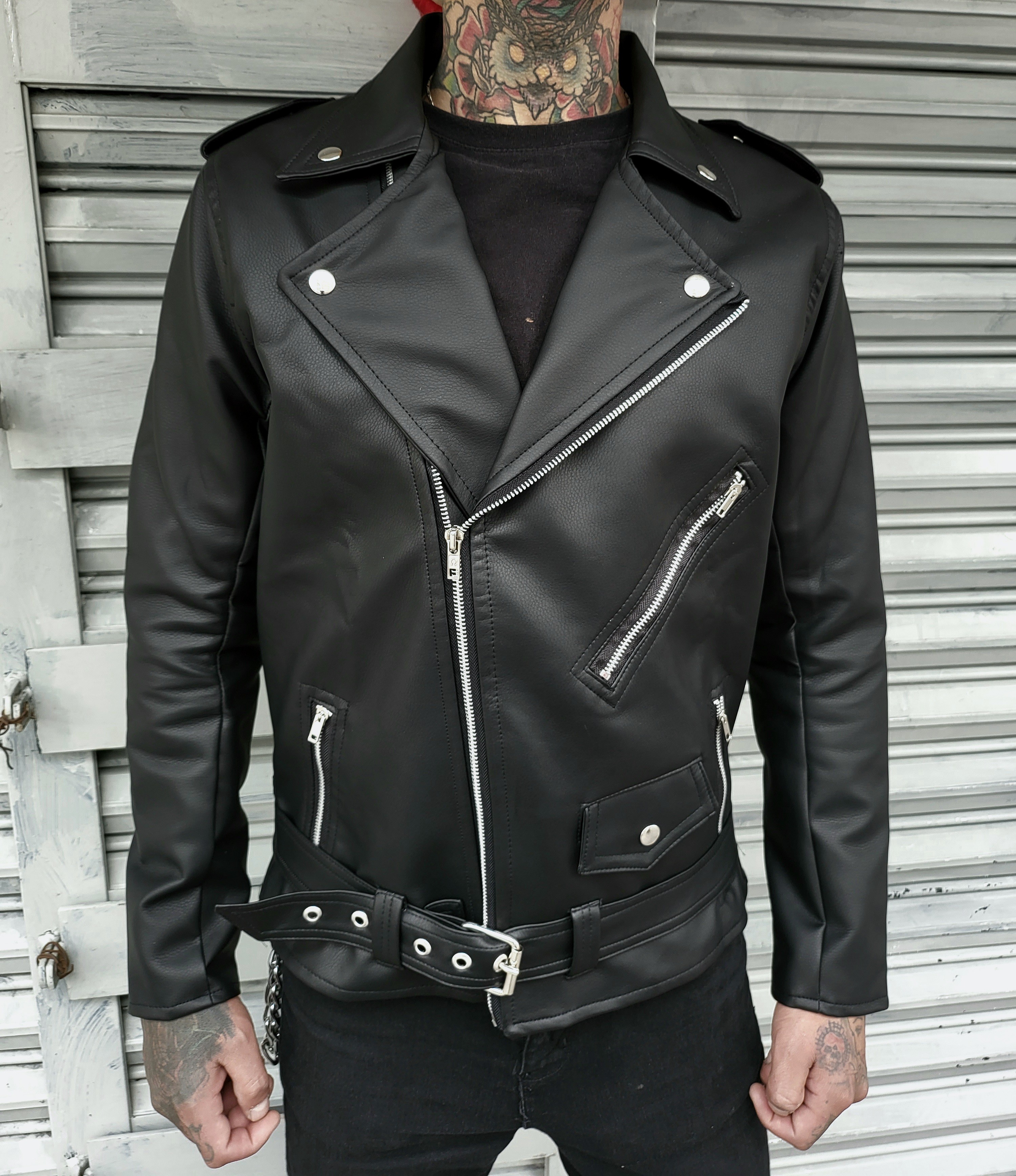 Chamarra biker 2025