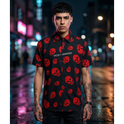 Camisa Craneos V+V Subli