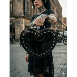 Bolso Corazón Charol