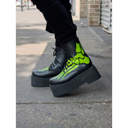 Bota Demon Esqueleto