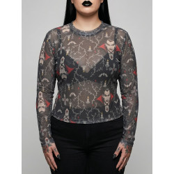Blusa Mesh M/L Dracula Subli