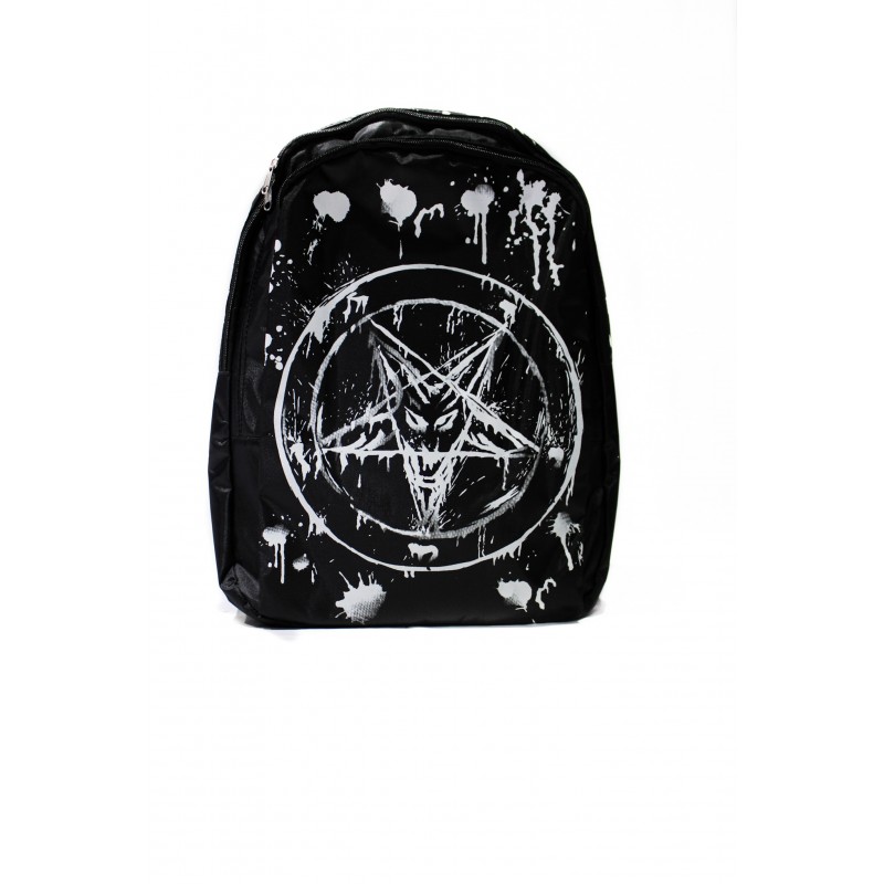 Mochila Baphomet Pentagrama Mochila Baphomet Pentagrama